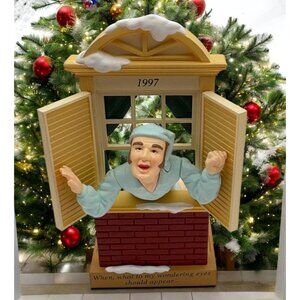 Hallmark Keepsake Away to the Window Christmas Ornament 1997 Collectors Club